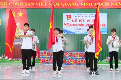 Liên đội trường THCS La Sơn, xã Bình Mỹ tổ chức Lễ kỷ niệm 85 năm Ngày thành lập Đội Thiếu niên Tiền phong Hồ Chí Minh (15/5/1941 – 15/5/2026)